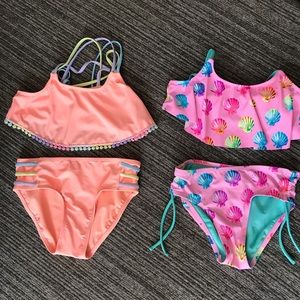 Justice Size 10 Bathing Suits